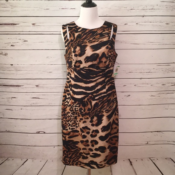INC International Concepts Dresses & Skirts - INC animal print dress size 8